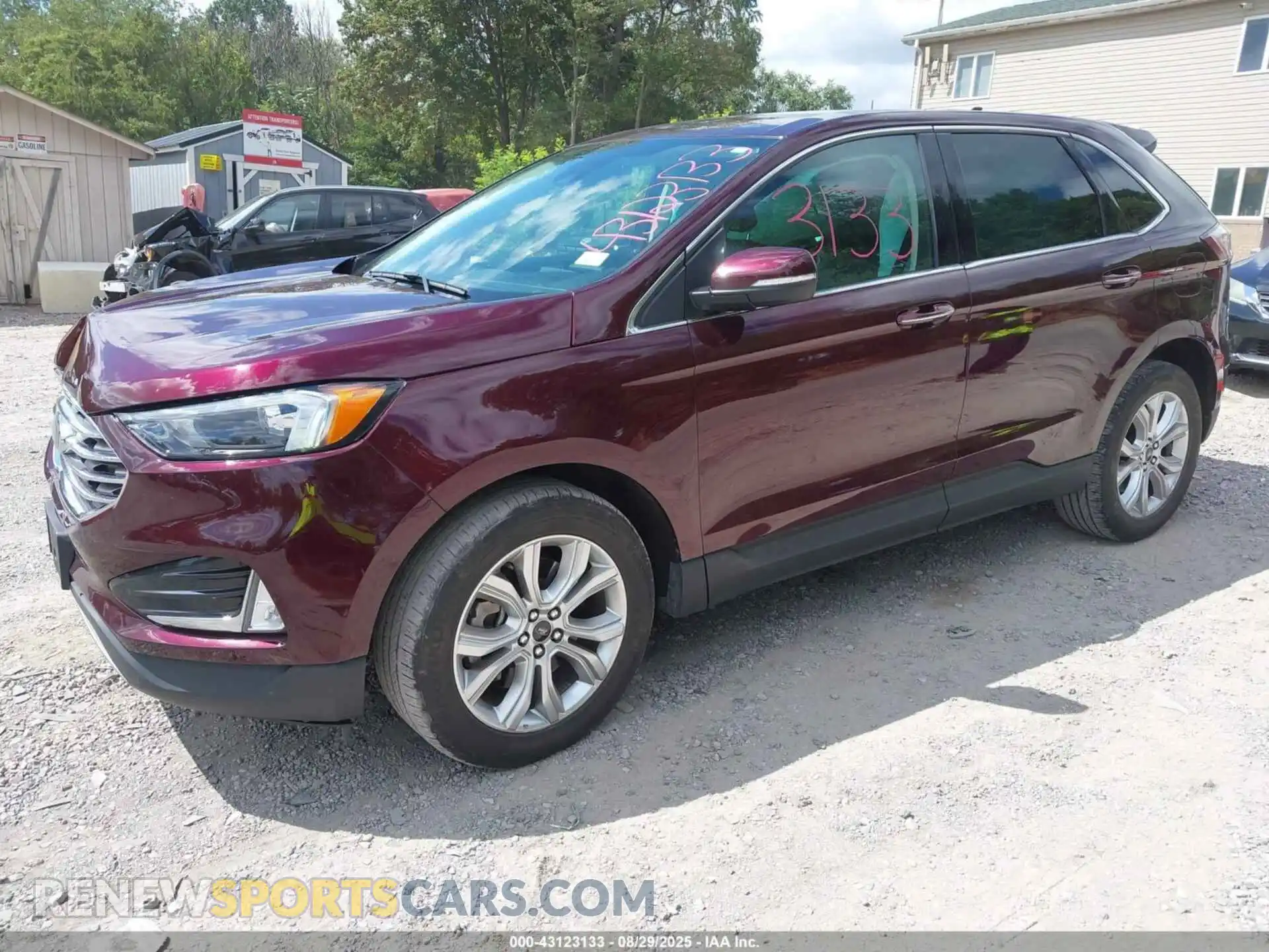 2 fotografías del automóvil dañado 2FMPK4K91PBA32634 FORD EDGE 2023