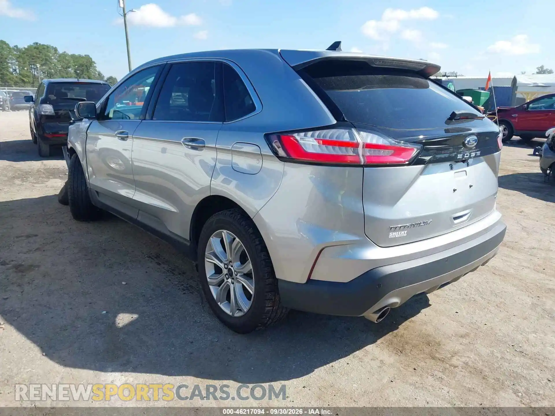 3 fotografías del automóvil dañado 2FMPK4K91PBA36506 FORD EDGE 2023