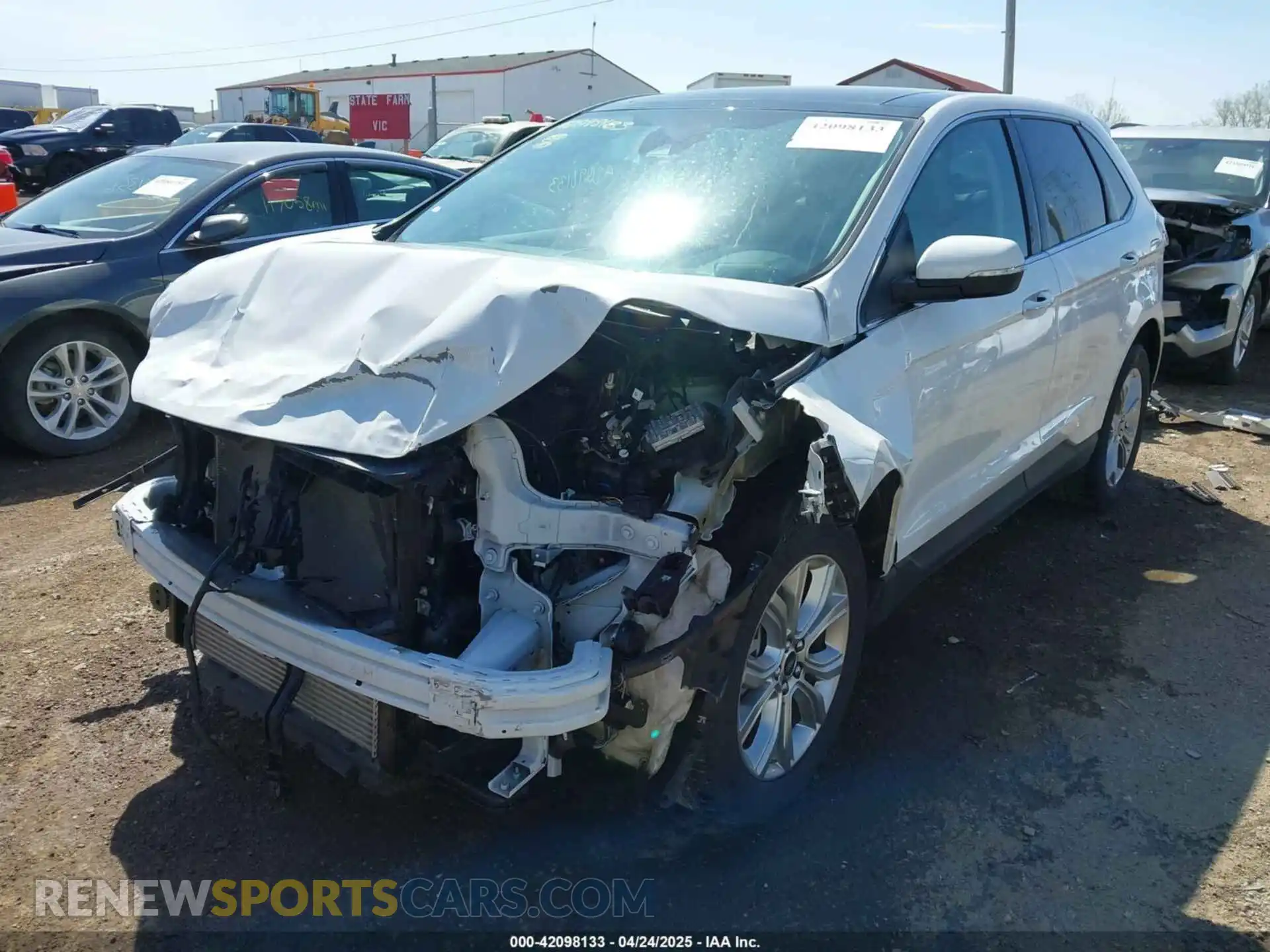 2 Photograph of a damaged car 2FMPK4K92PBA45425 FORD EDGE 2023