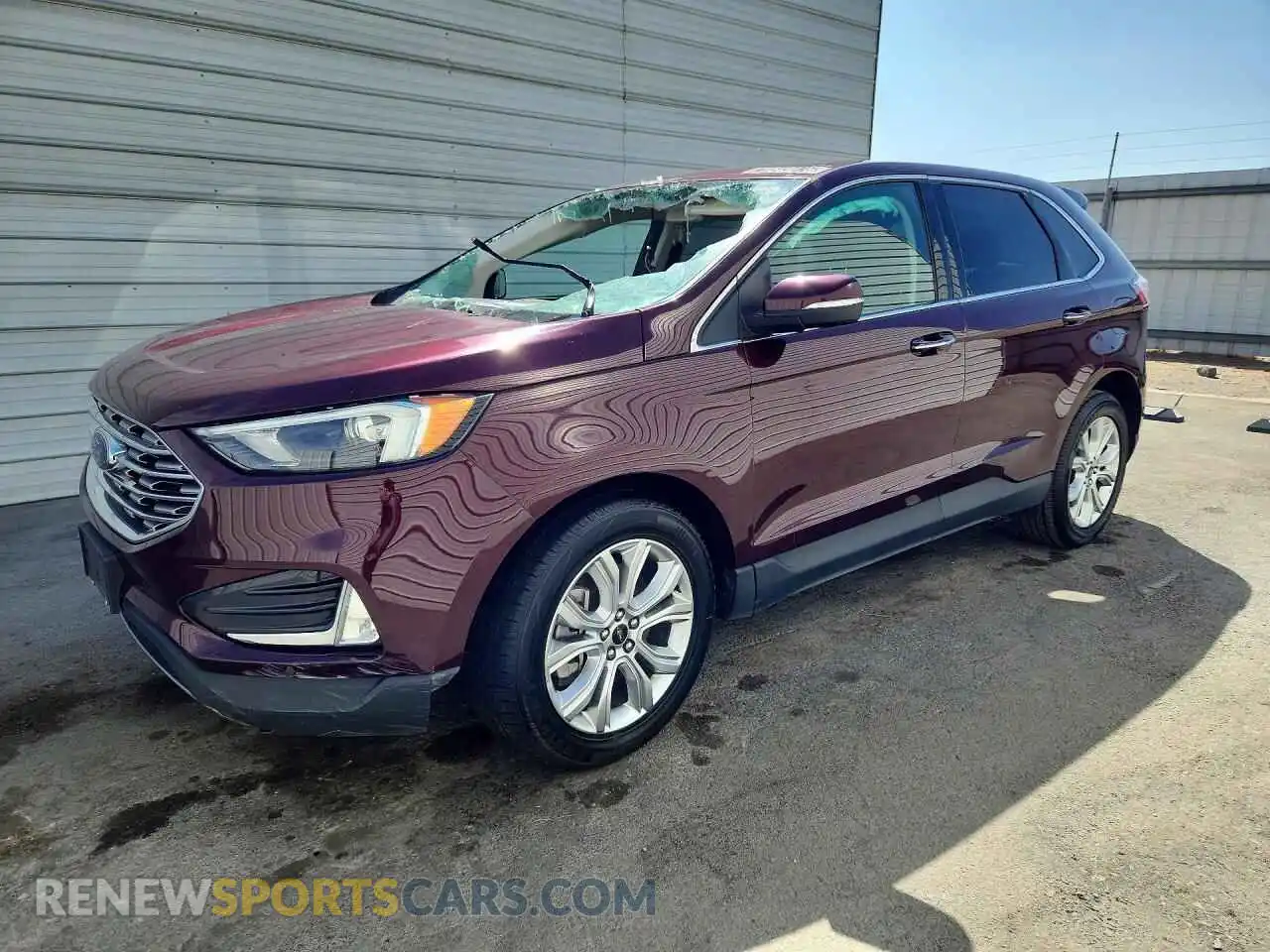 1 Photograph of a damaged car 2FMPK4K93PBA37446 FORD EDGE 2023