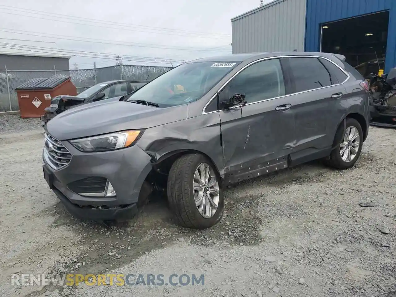 1 Photograph of a damaged car 2FMPK4K93PBA37575 FORD EDGE 2023