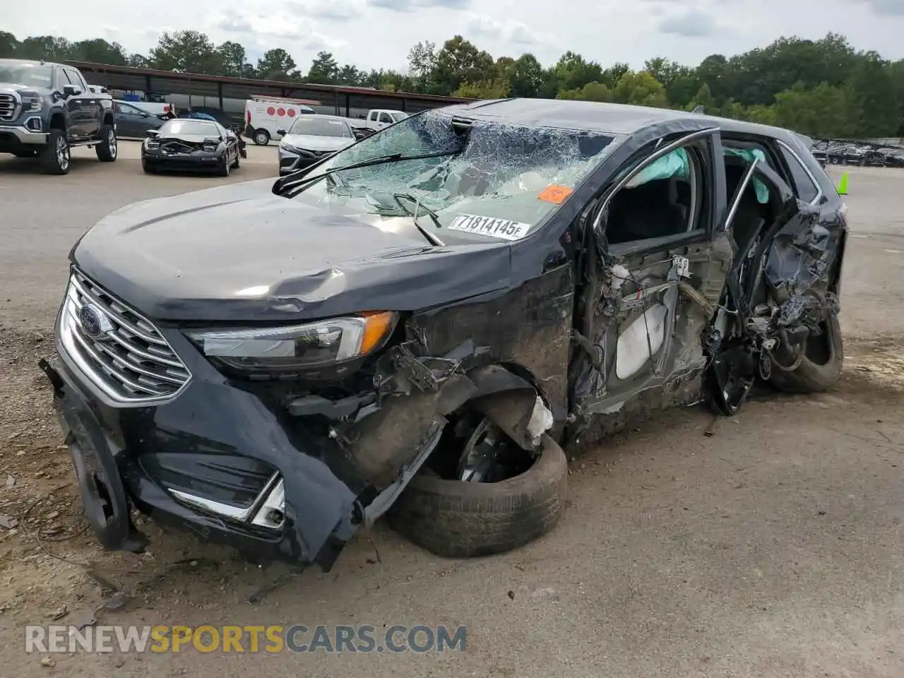 1 Photograph of a damaged car 2FMPK4K97PBA46540 FORD EDGE 2023
