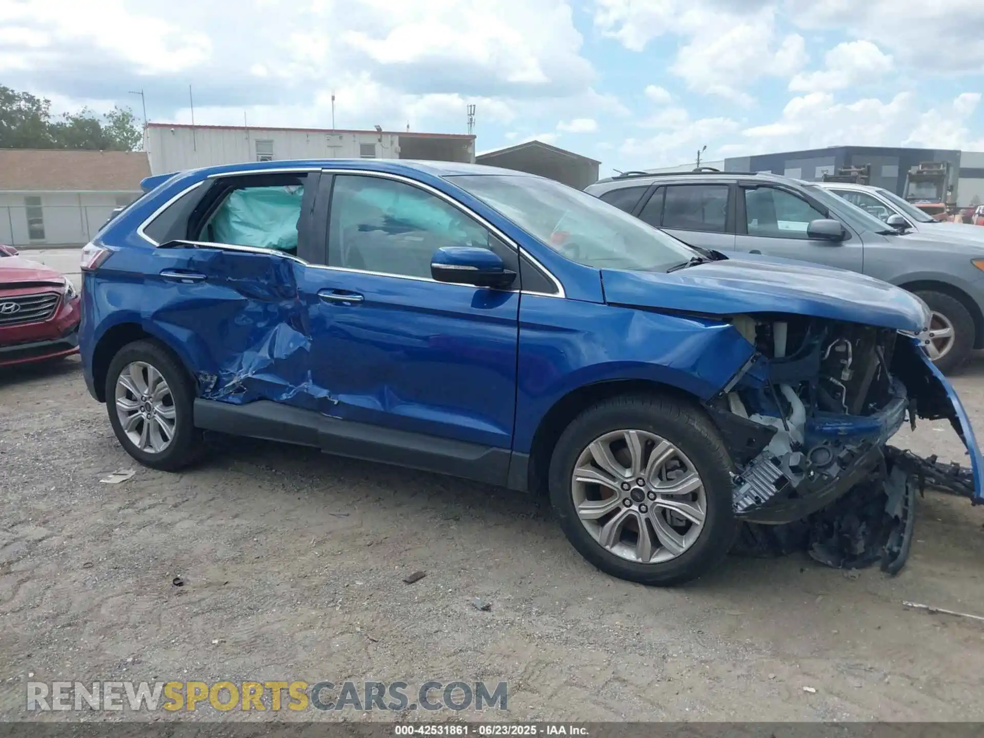 1 Photograph of a damaged car 2FMPK4K99PBA45017 FORD EDGE 2023
