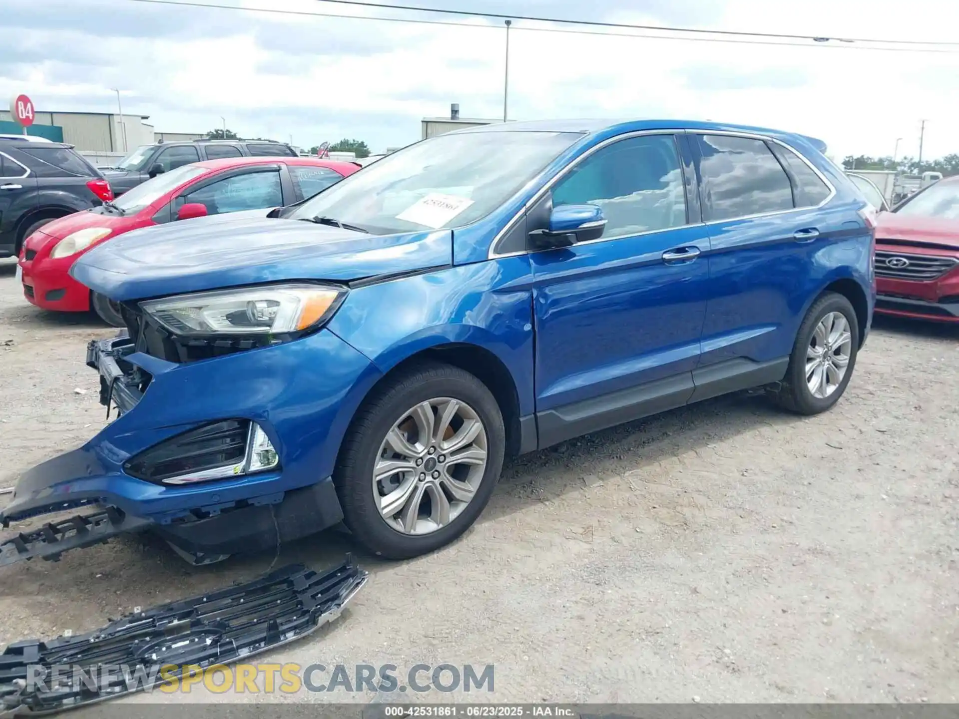 2 Photograph of a damaged car 2FMPK4K99PBA45017 FORD EDGE 2023