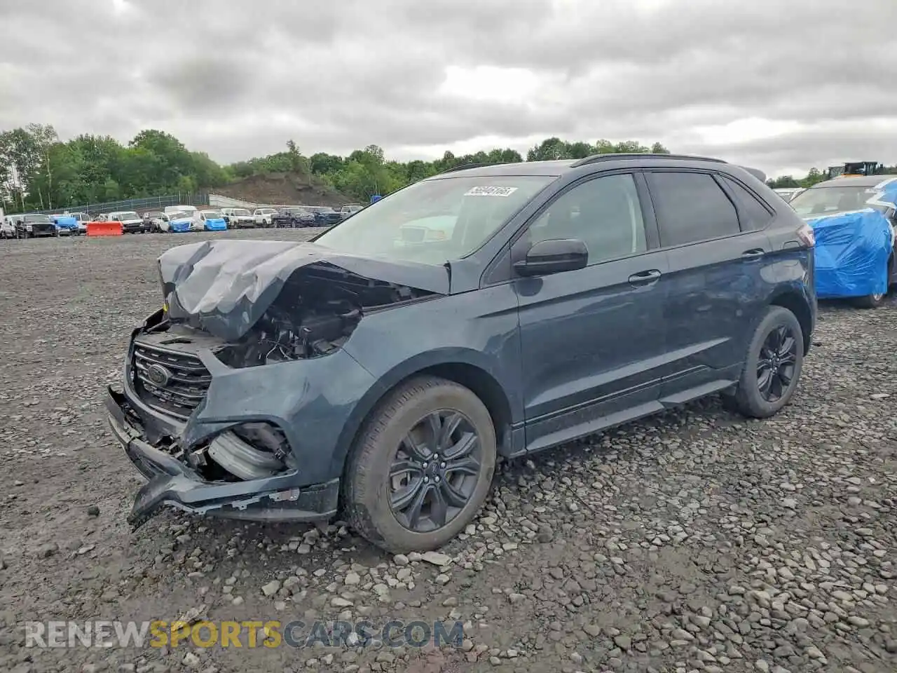 1 Photograph of a damaged car 2FMPK4G92RBA83944 FORD EDGE 2024