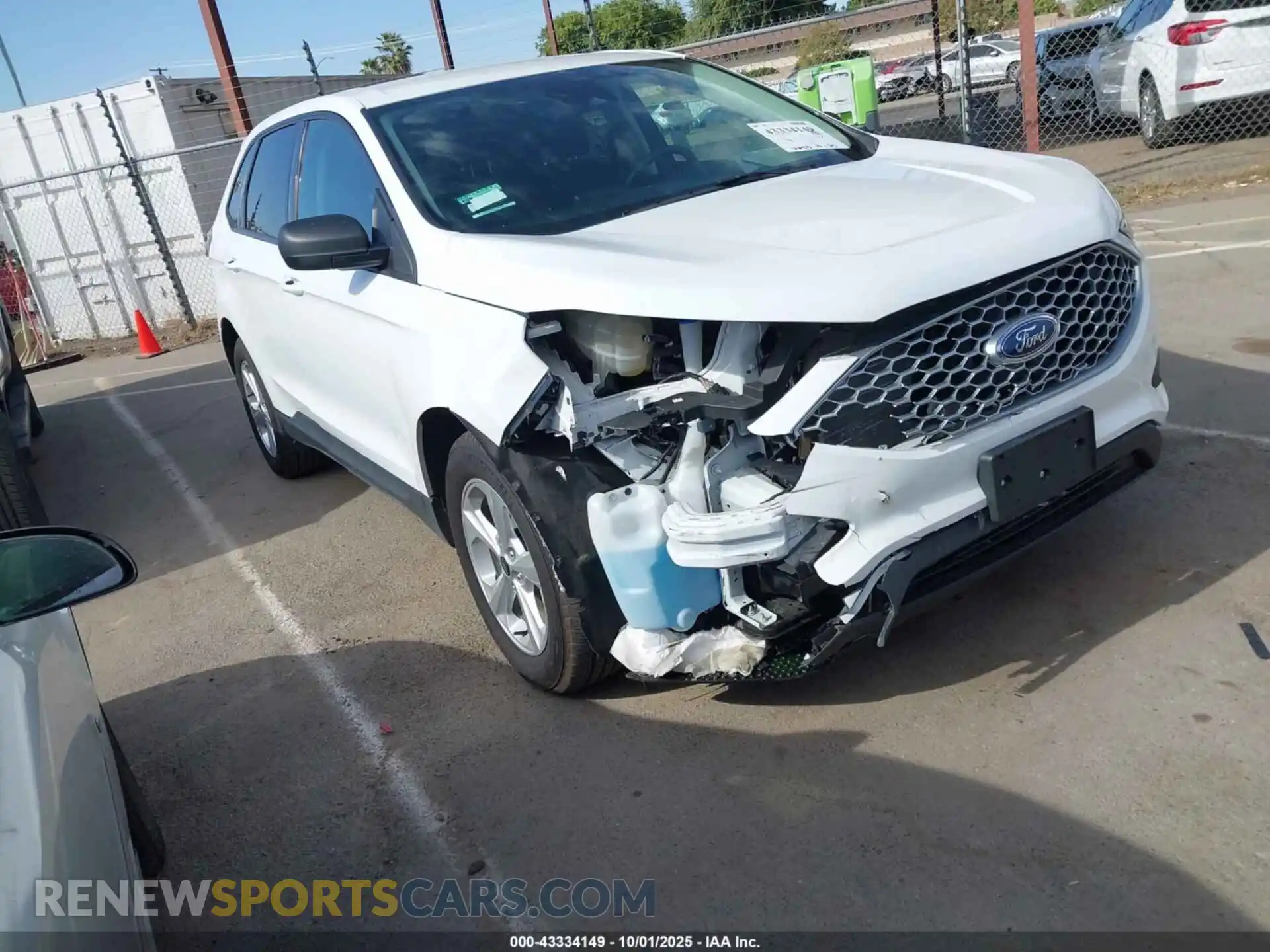 1 Photograph of a damaged car 2FMPK4G93RBA05253 FORD EDGE 2024