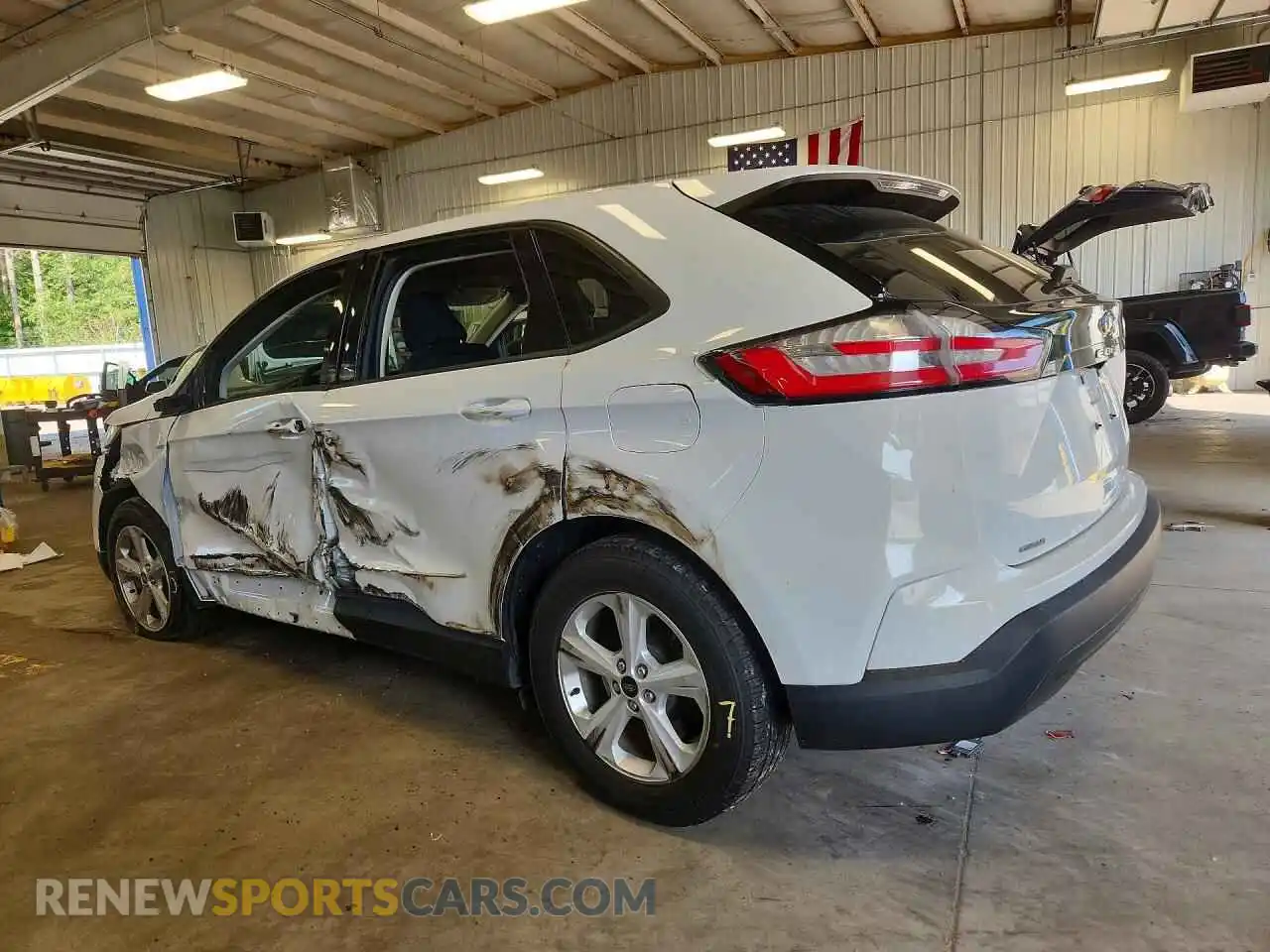 2 fotografías del automóvil dañado 2FMPK4G93RBA17483 FORD EDGE 2024
