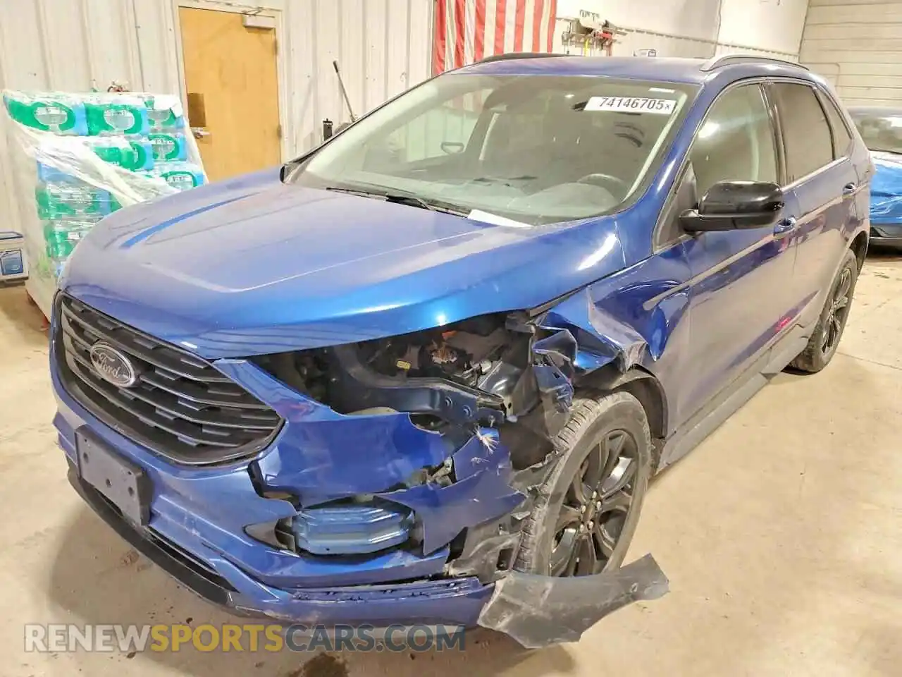 1 Photograph of a damaged car 2FMPK4G93RBA43713 FORD EDGE 2024