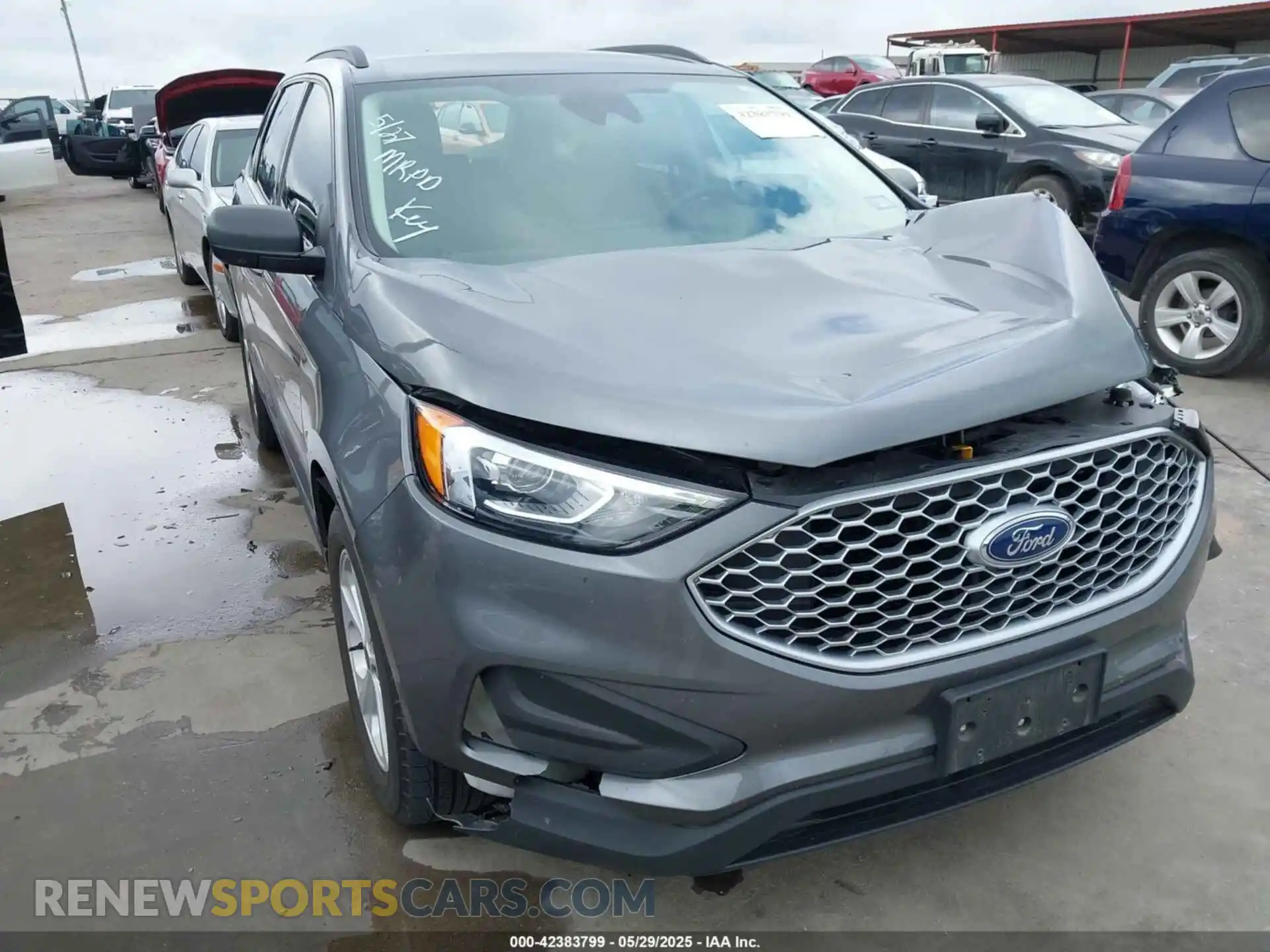 1 Photograph of a damaged car 2FMPK4G98RBA34456 FORD EDGE 2024