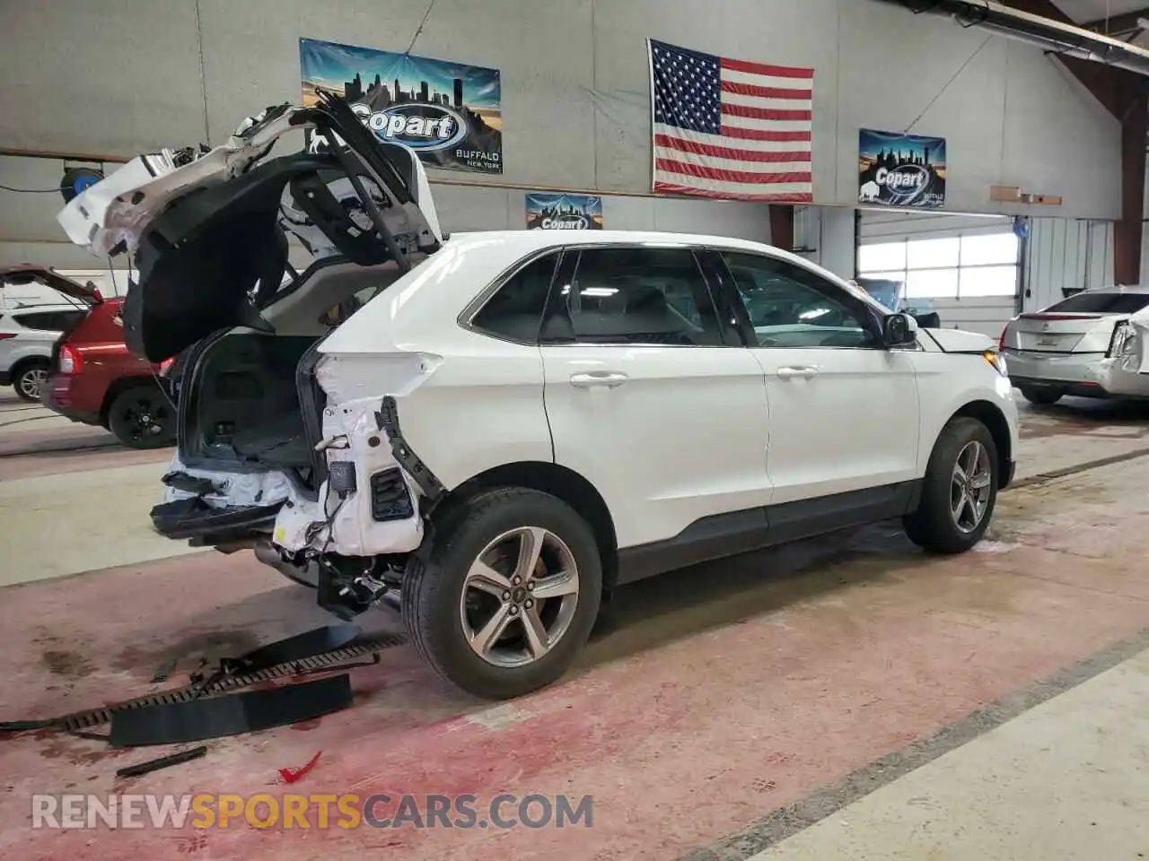 3 Photograph of a damaged car 2FMPK4J90RBA30135 FORD EDGE 2024