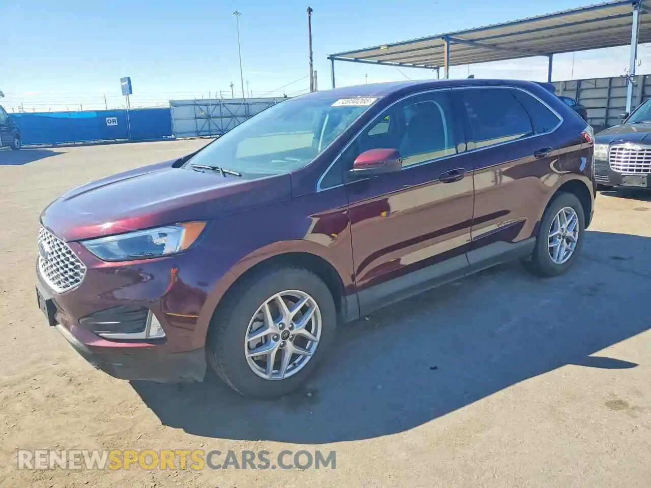 1 Photograph of a damaged car 2FMPK4J90RBA32306 FORD EDGE 2024
