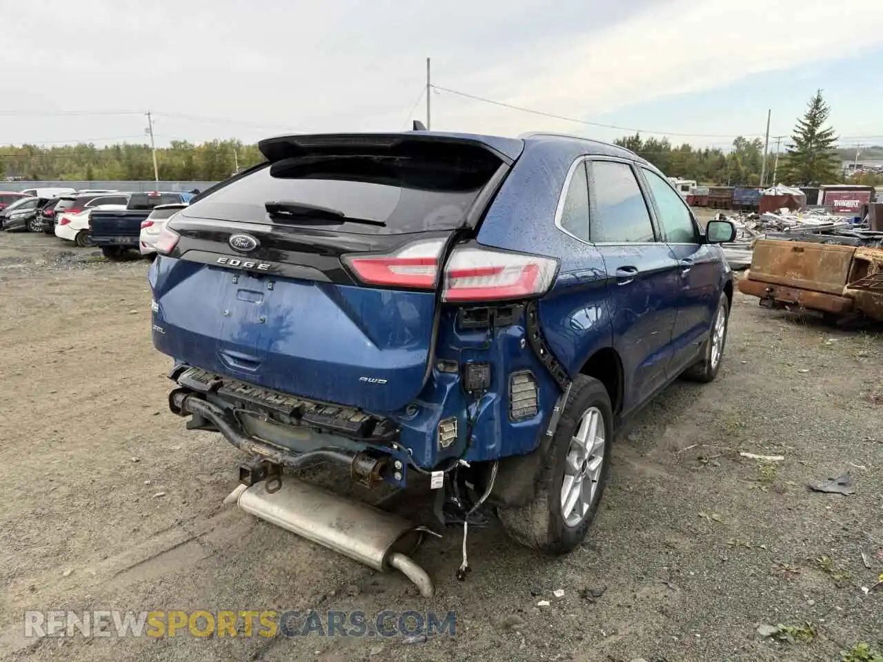 3 Photograph of a damaged car 2FMPK4J90RBA40633 FORD EDGE 2024