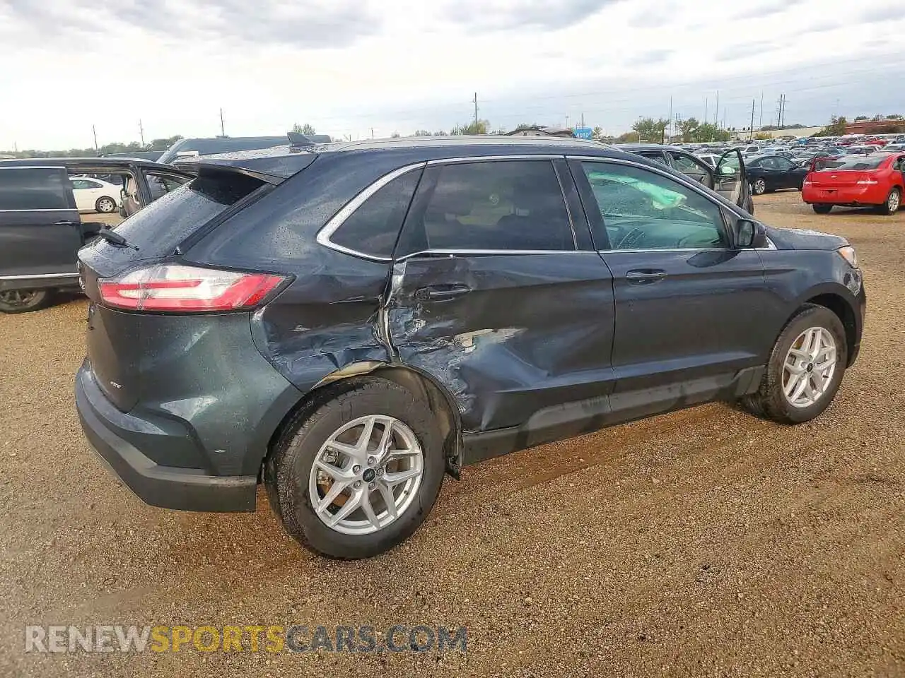 3 fotografías del automóvil dañado 2FMPK4J90RBA46125 FORD EDGE 2024