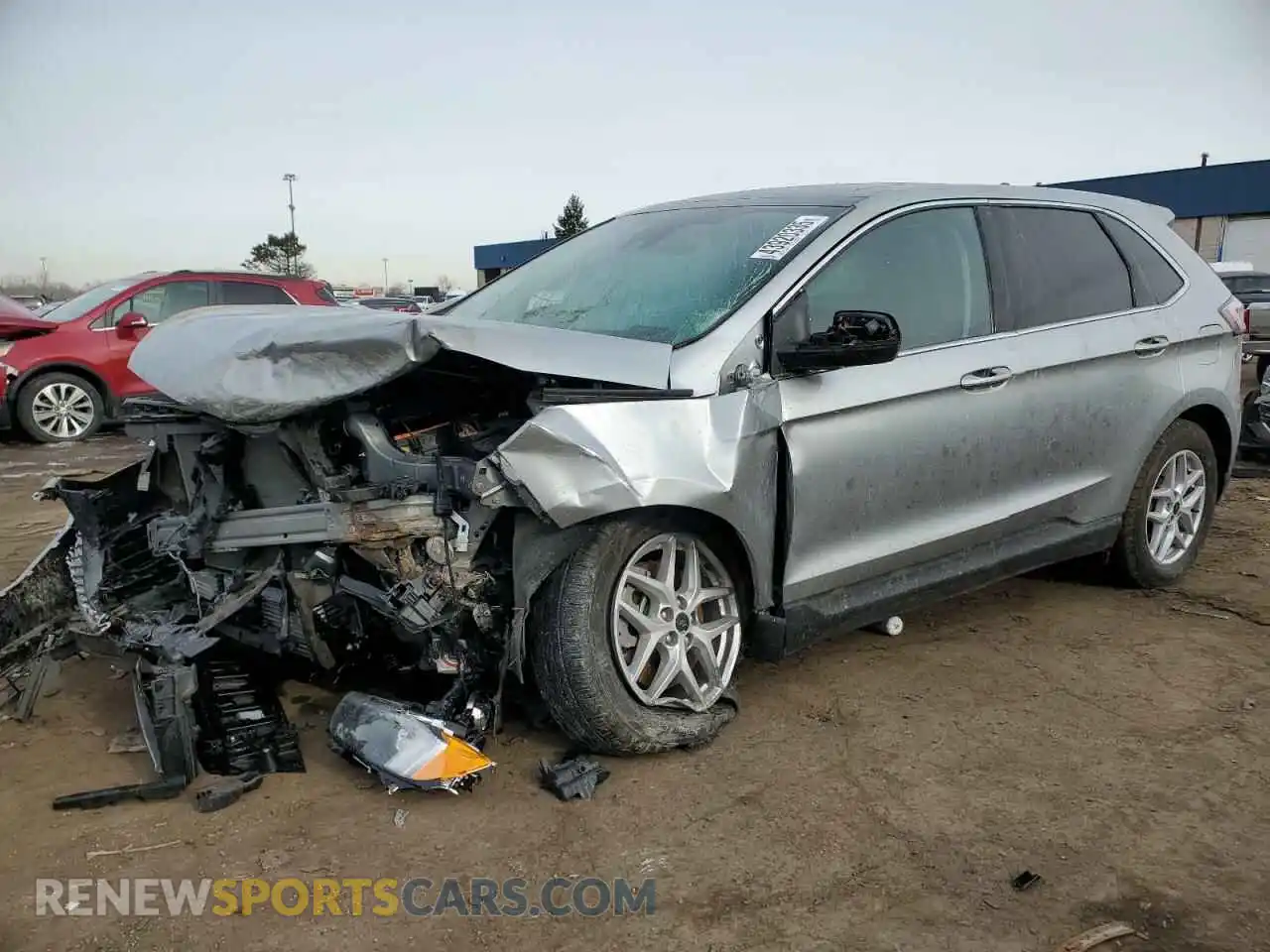 1 Photograph of a damaged car 2FMPK4J91RBB17607 FORD EDGE 2024