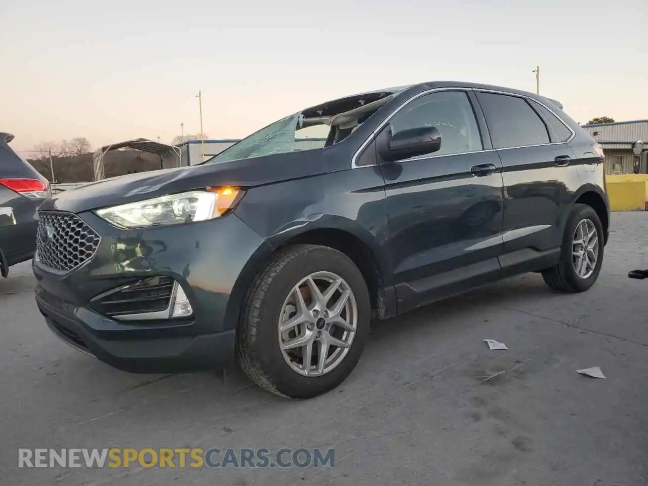 1 Photograph of a damaged car 2FMPK4J92RBA26362 FORD EDGE 2024