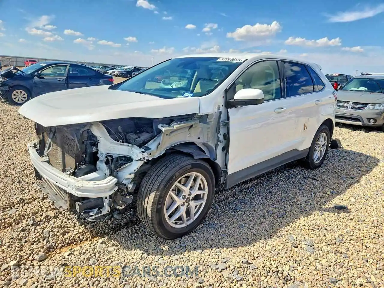1 Photograph of a damaged car 2FMPK4J92RBA33621 FORD EDGE 2024