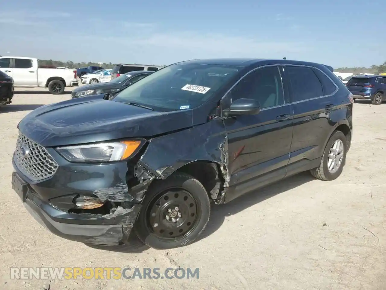 1 Photograph of a damaged car 2FMPK4J93RBA12258 FORD EDGE 2024
