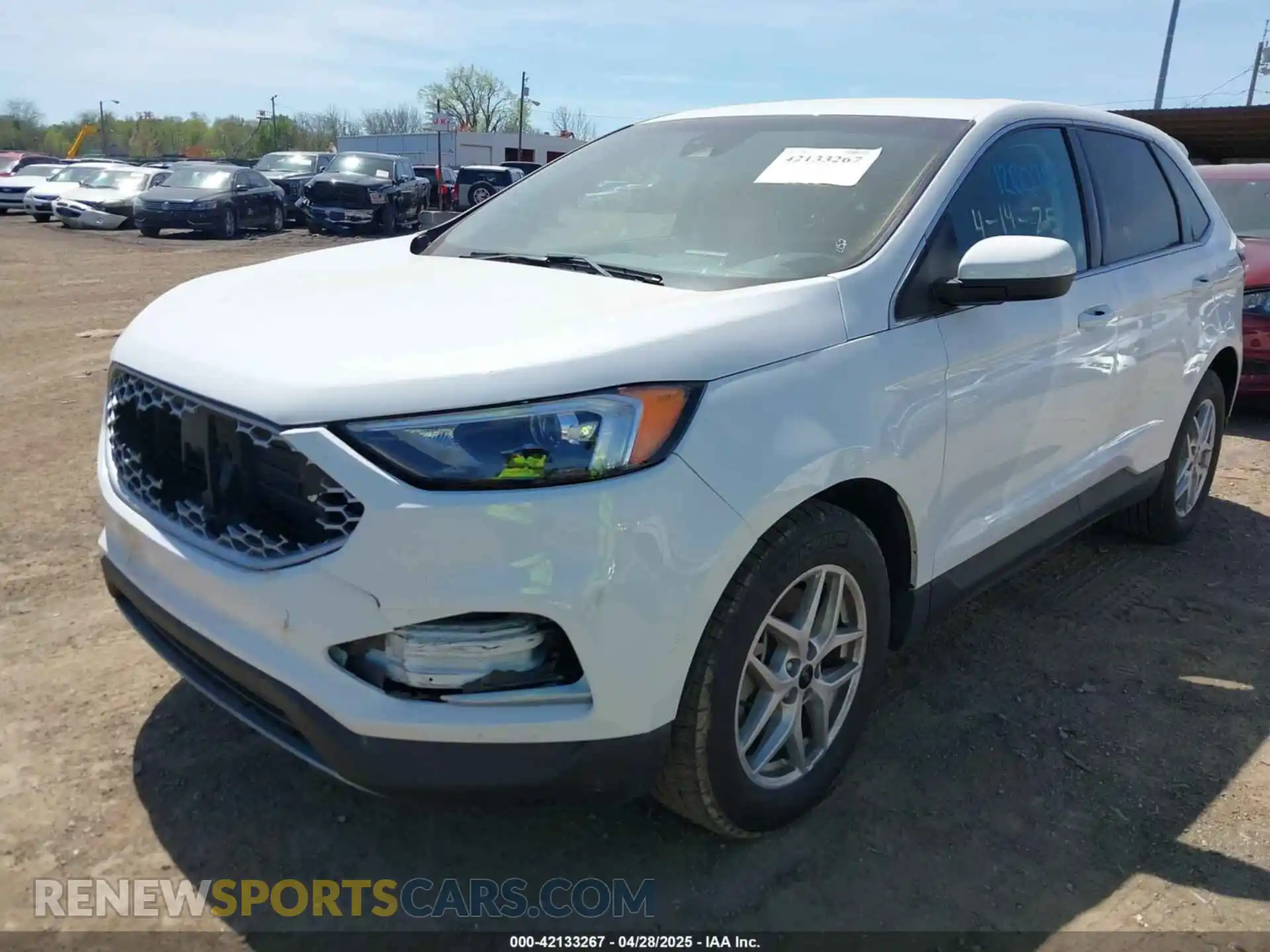 2 Фотография поврежденного автомобиля 2FMPK4J93RBA77417 FORD EDGE 2024