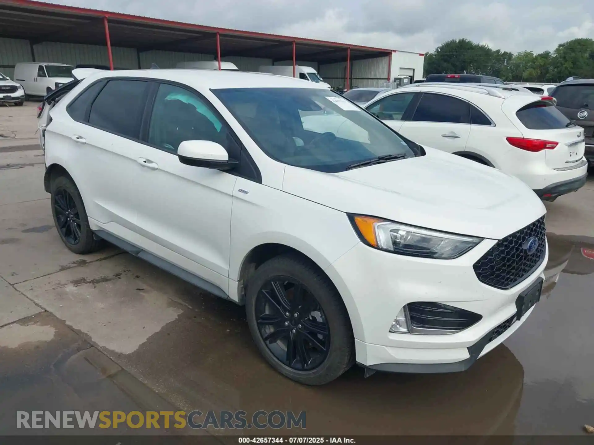 1 Photograph of a damaged car 2FMPK4J93RBA87896 FORD EDGE 2024