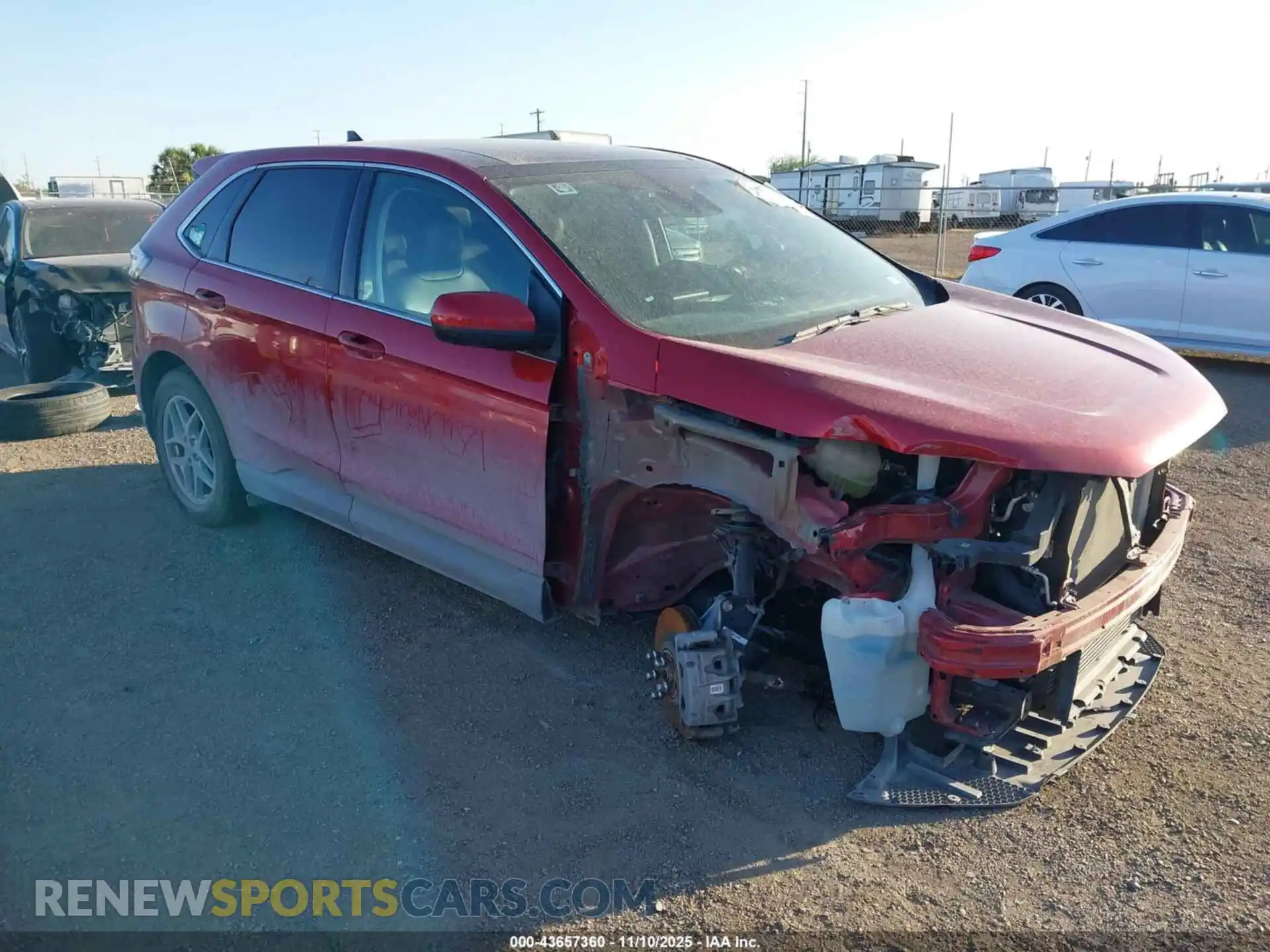 1 Photograph of a damaged car 2FMPK4J94RBA19252 FORD EDGE 2024