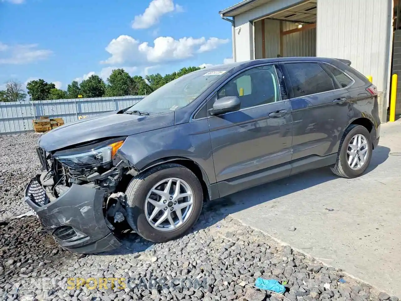 1 Photograph of a damaged car 2FMPK4J94RBA98003 FORD EDGE 2024