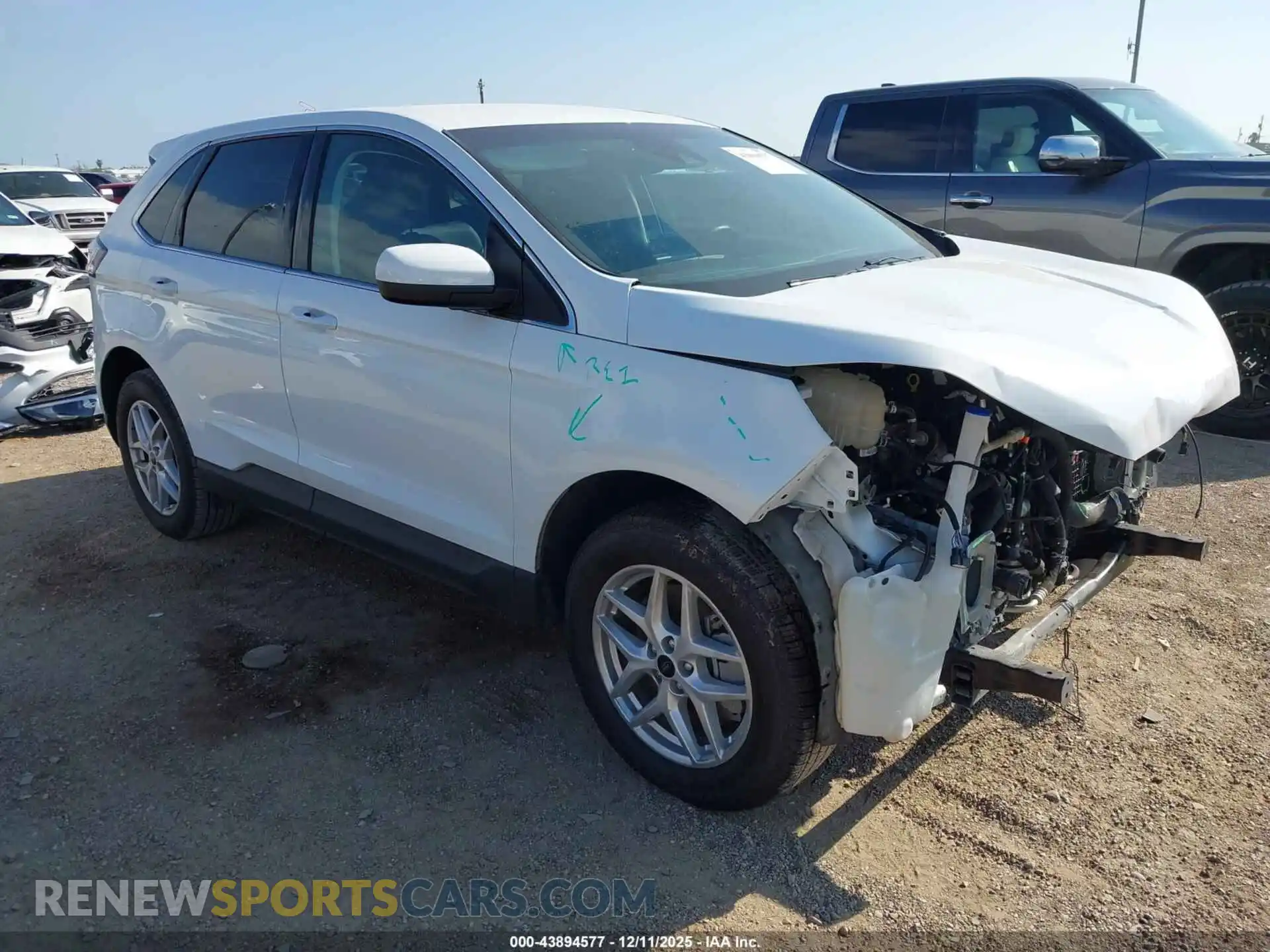 1 Photograph of a damaged car 2FMPK4J94RBA99636 FORD EDGE 2024
