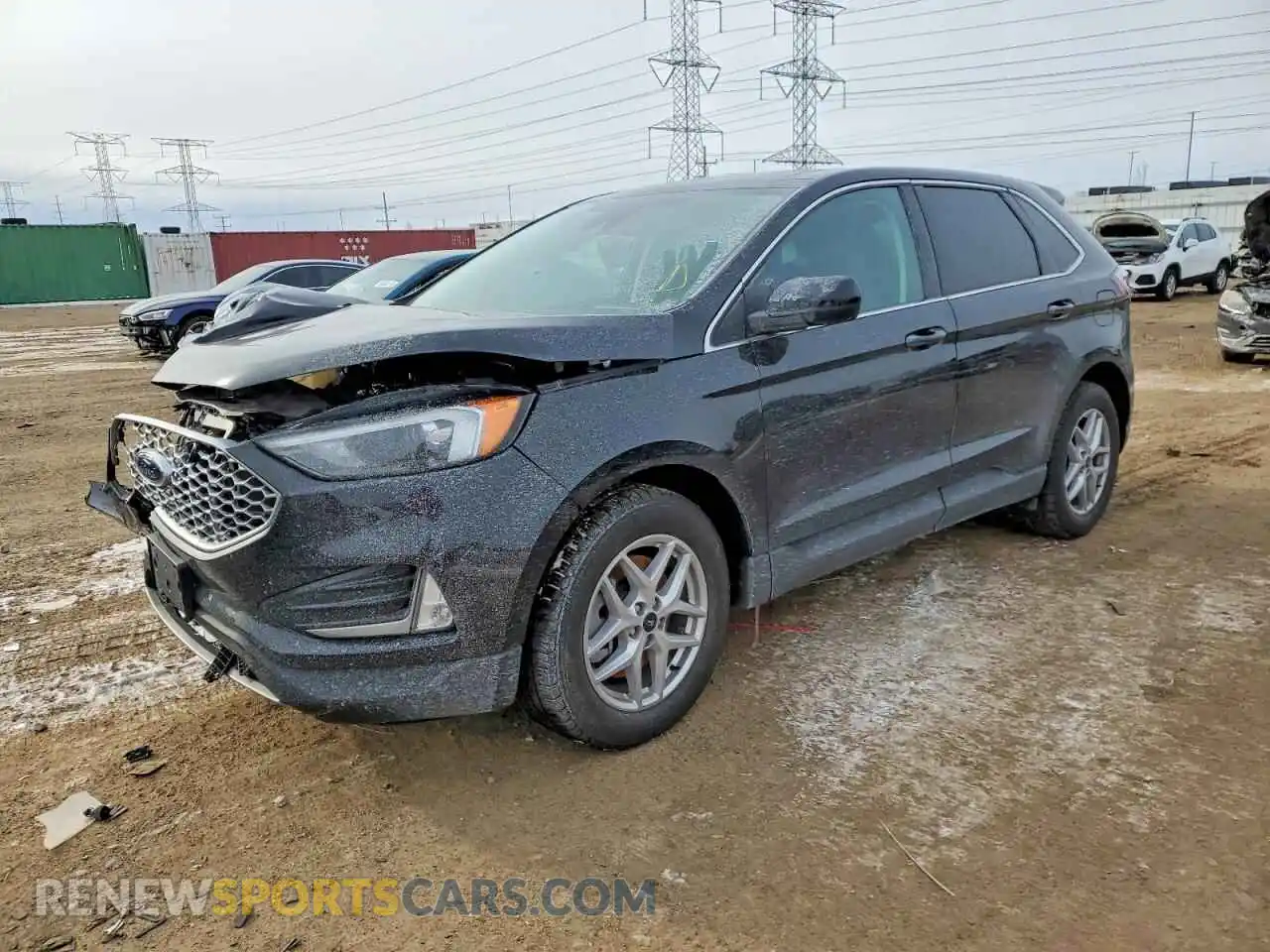 1 Photograph of a damaged car 2FMPK4J95RBA10575 FORD EDGE 2024