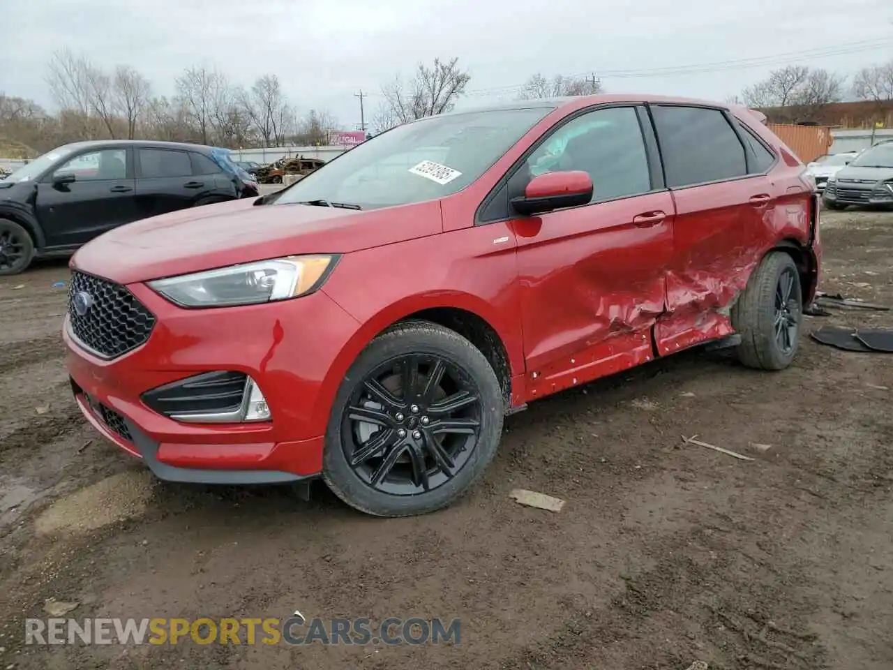 1 Photograph of a damaged car 2FMPK4J95RBA75538 FORD EDGE 2024