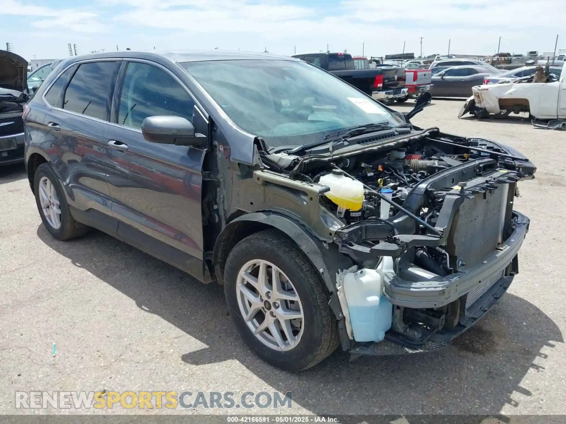 1 Photograph of a damaged car 2FMPK4J95RBA79749 FORD EDGE 2024