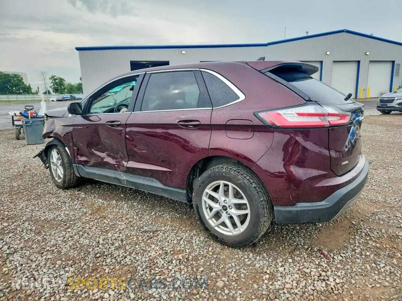 2 Фотография поврежденного автомобиля 2FMPK4J95RBB28528 FORD EDGE 2024