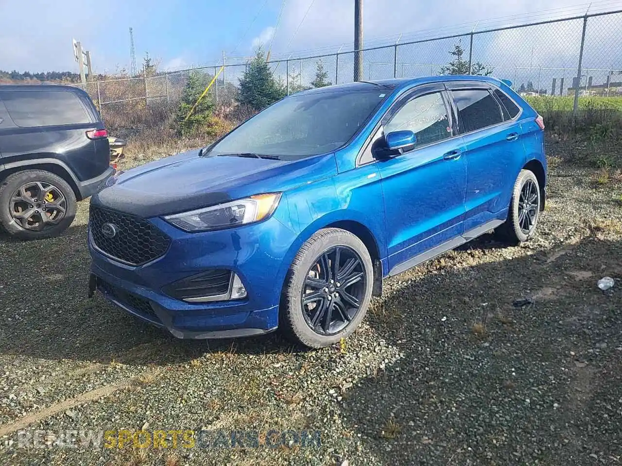 1 Photograph of a damaged car 2FMPK4J96RBA94373 FORD EDGE 2024