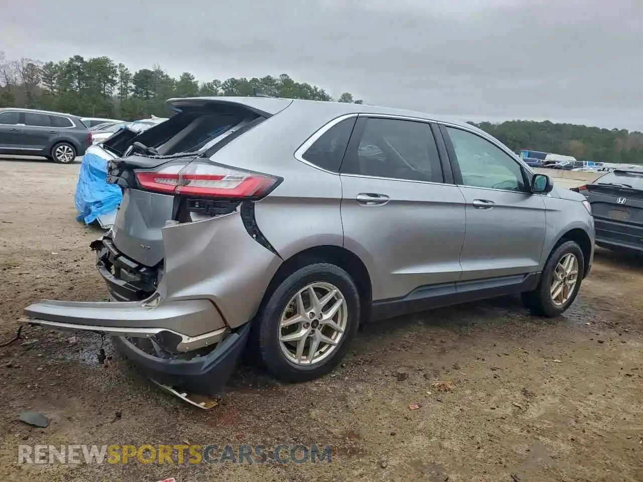 3 Photograph of a damaged car 2FMPK4J96RBB03542 FORD EDGE 2024