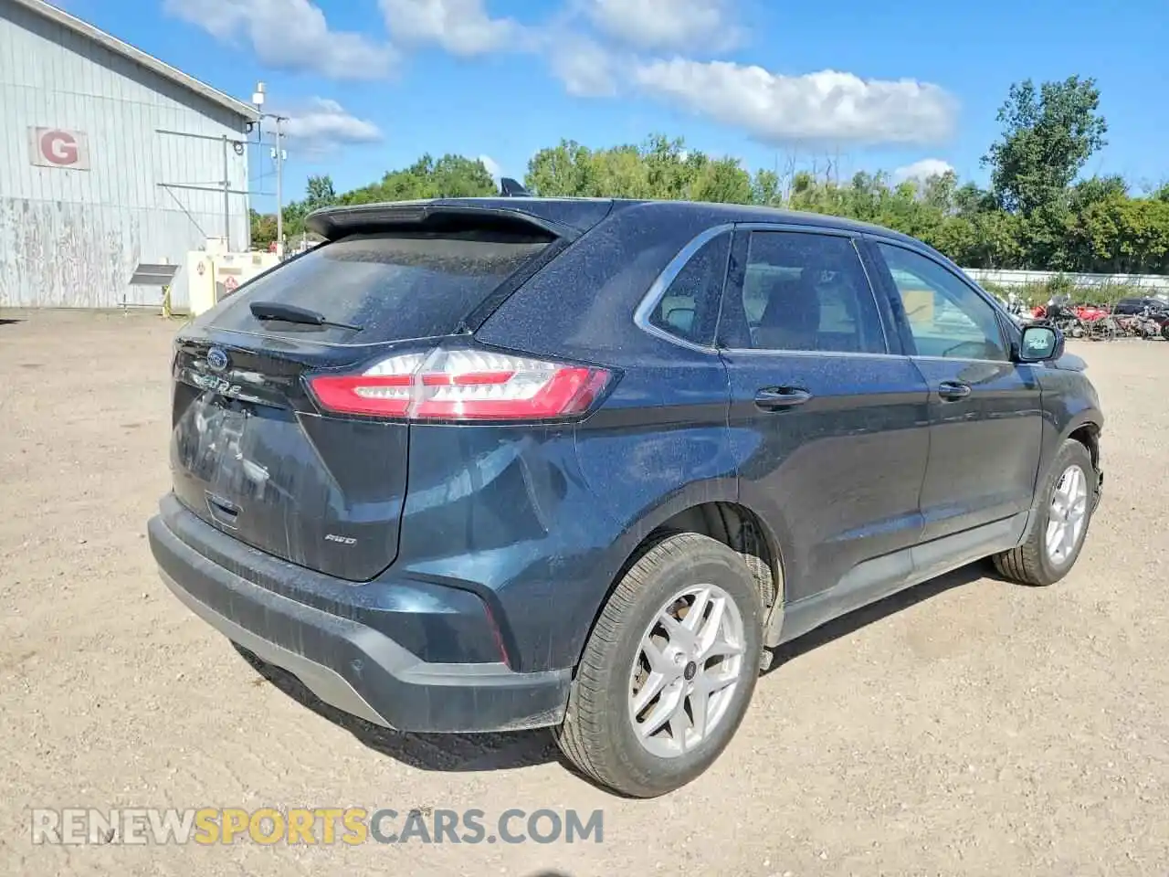 3 fotografías del automóvil dañado 2FMPK4J97RBA31248 FORD EDGE 2024