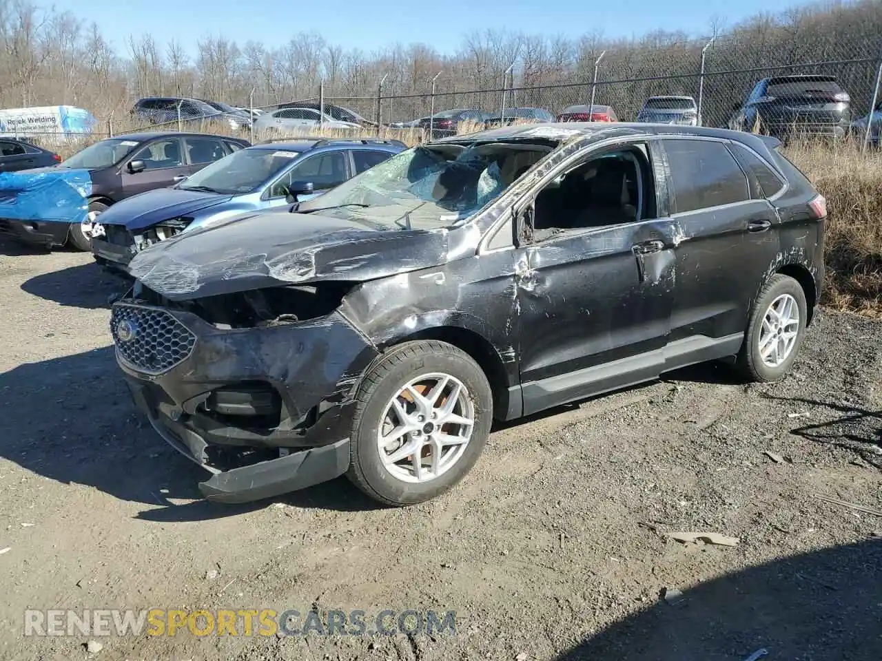 1 Photograph of a damaged car 2FMPK4J97RBA77436 FORD EDGE 2024