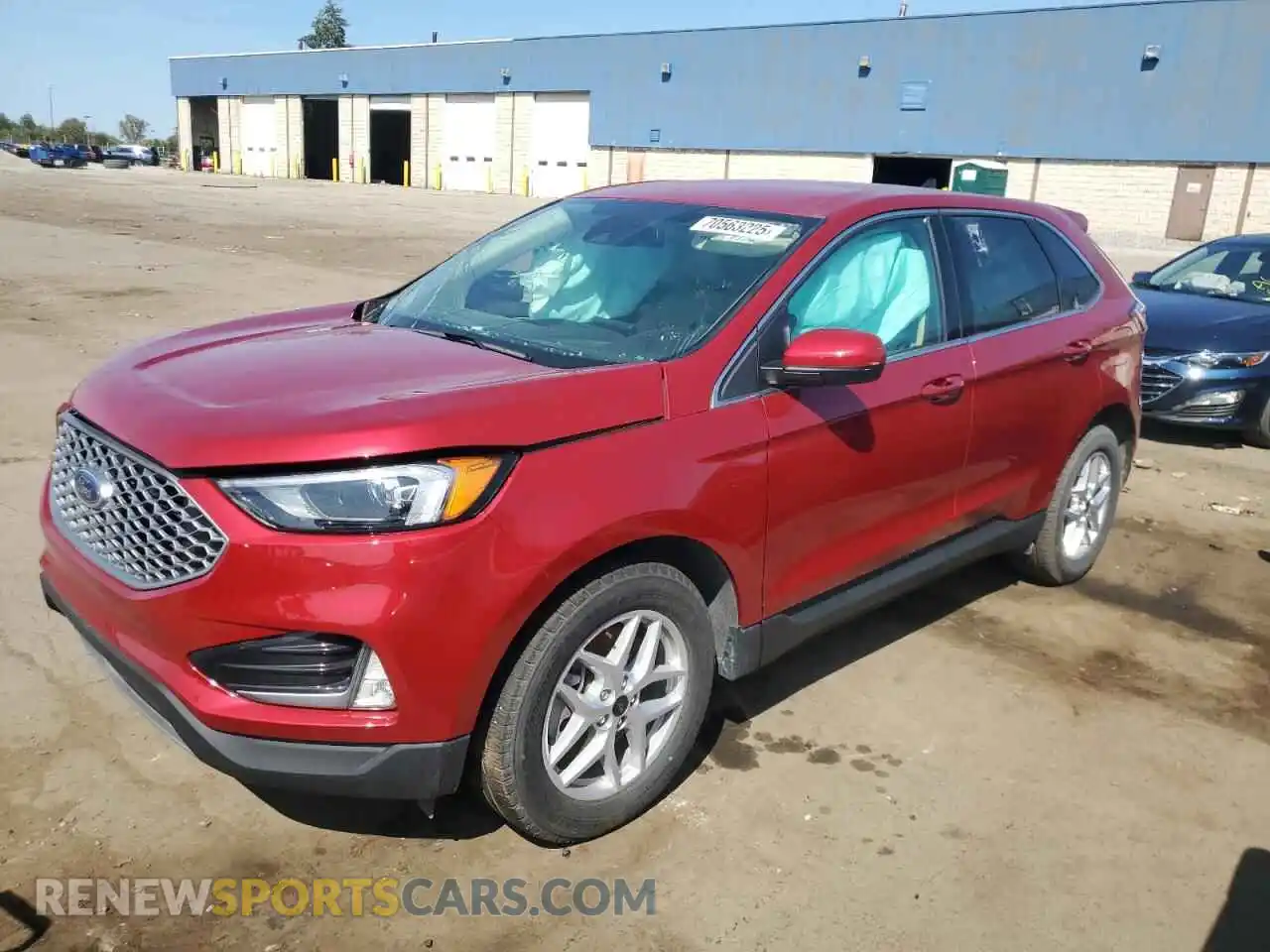 1 Photograph of a damaged car 2FMPK4J98RBA02888 FORD EDGE 2024