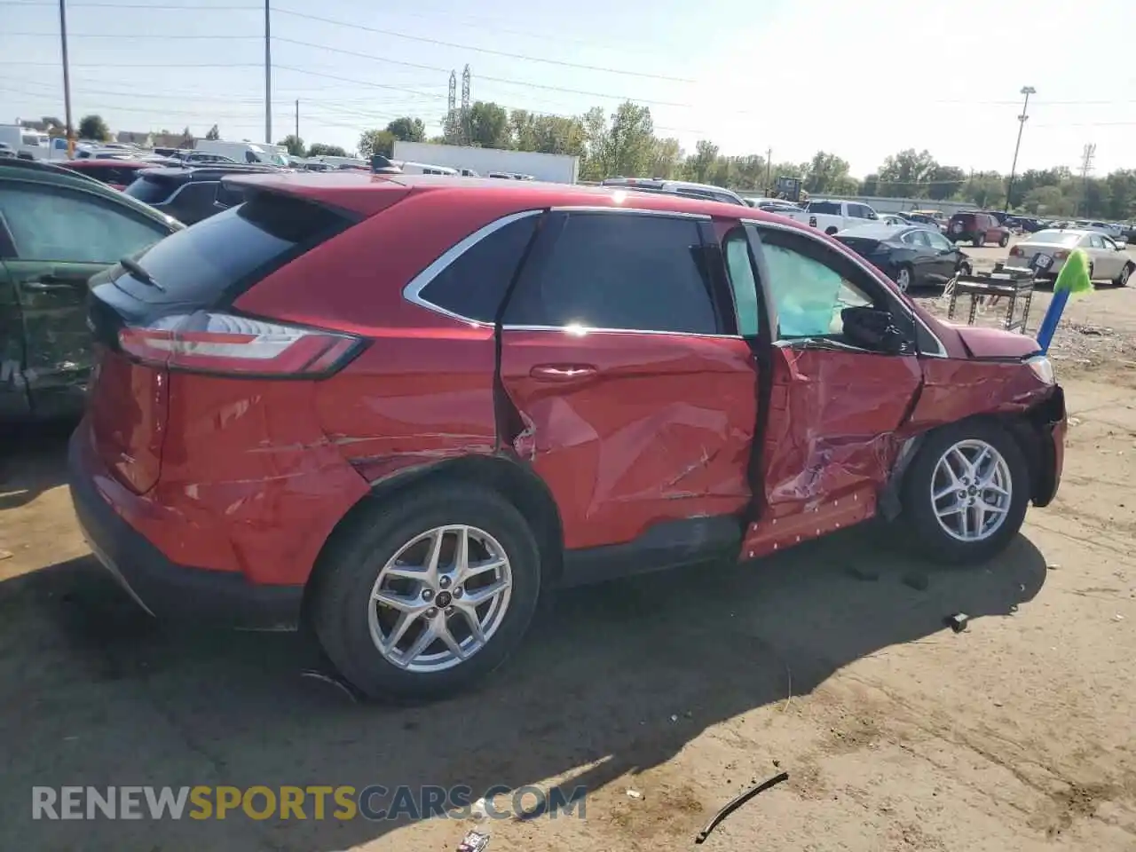 3 Photograph of a damaged car 2FMPK4J98RBA02888 FORD EDGE 2024