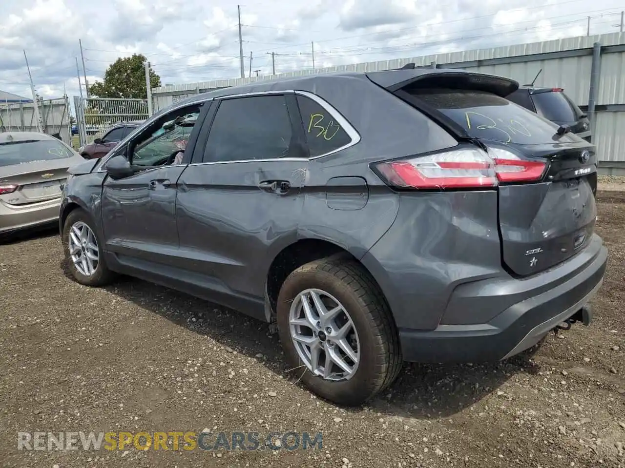 2 Photograph of a damaged car 2FMPK4J98RBA25877 FORD EDGE 2024