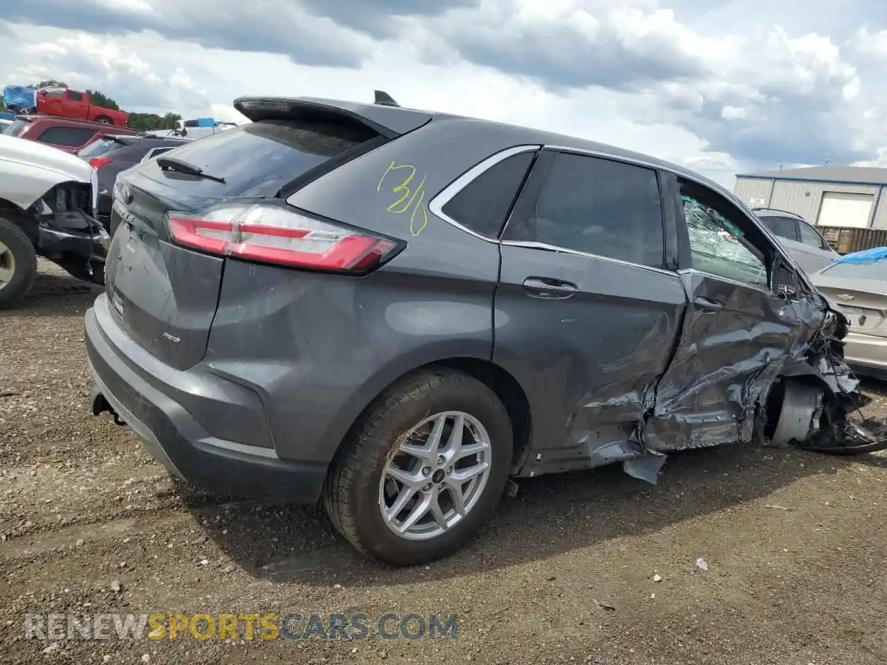 3 Photograph of a damaged car 2FMPK4J98RBA25877 FORD EDGE 2024