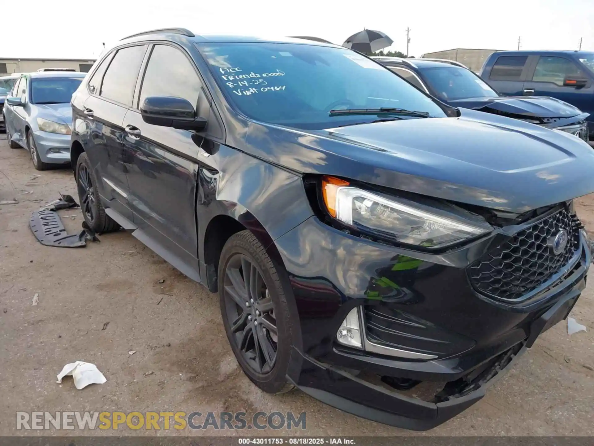 1 Photograph of a damaged car 2FMPK4J98RBA30464 FORD EDGE 2024