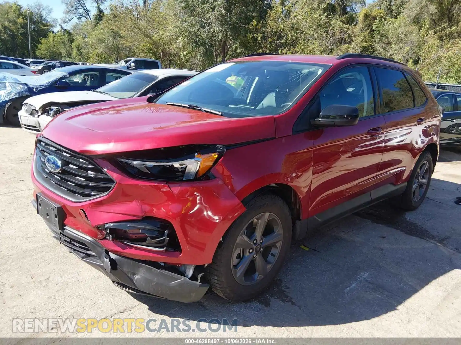 2 fotografías del automóvil dañado 2FMPK4J98RBA42033 FORD EDGE 2024