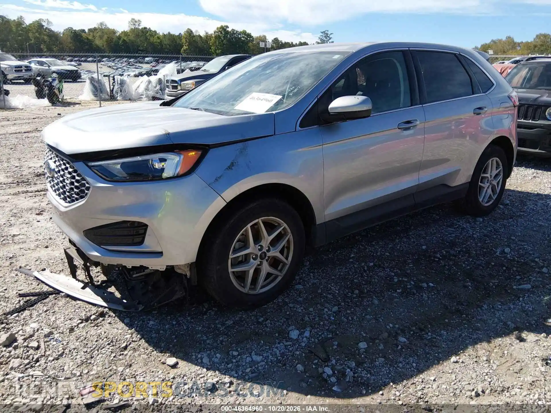 2 Фотография поврежденного автомобиля 2FMPK4J98RBA88445 FORD EDGE 2024