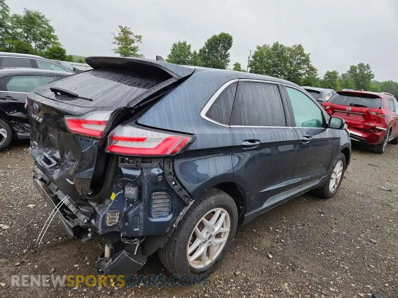 3 Photograph of a damaged car 2FMPK4J99RBA27590 FORD EDGE 2024