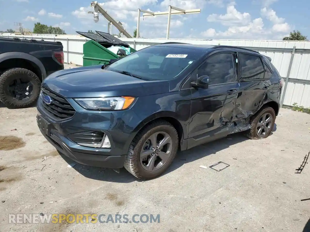 1 Photograph of a damaged car 2FMPK4J99RBA61402 FORD EDGE 2024
