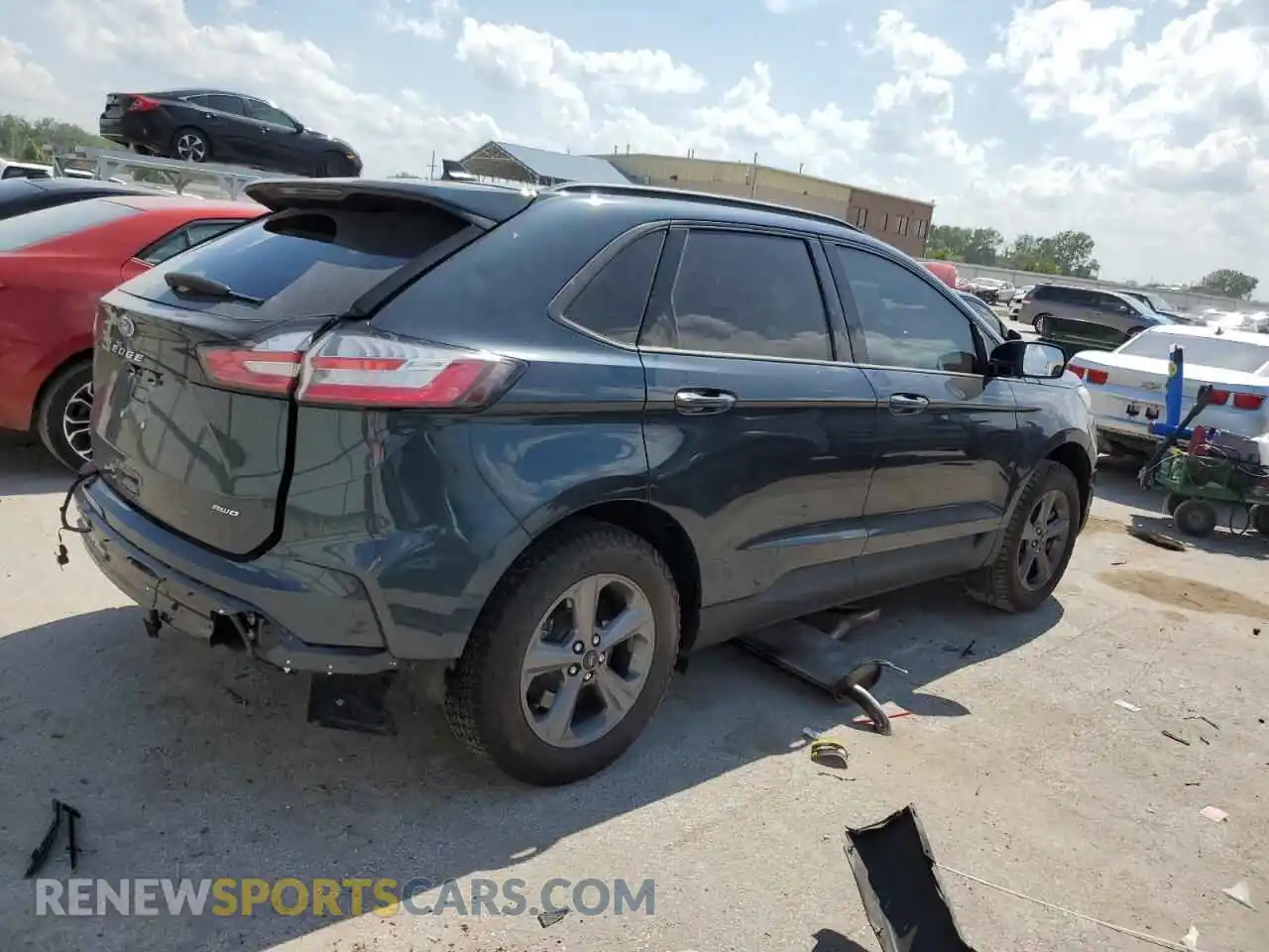 3 Photograph of a damaged car 2FMPK4J99RBA61402 FORD EDGE 2024