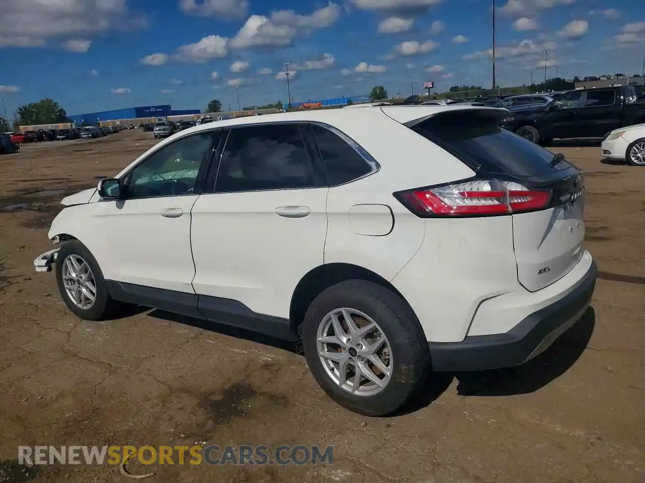 2 Фотография поврежденного автомобиля 2FMPK4J99RBA63151 FORD EDGE 2024