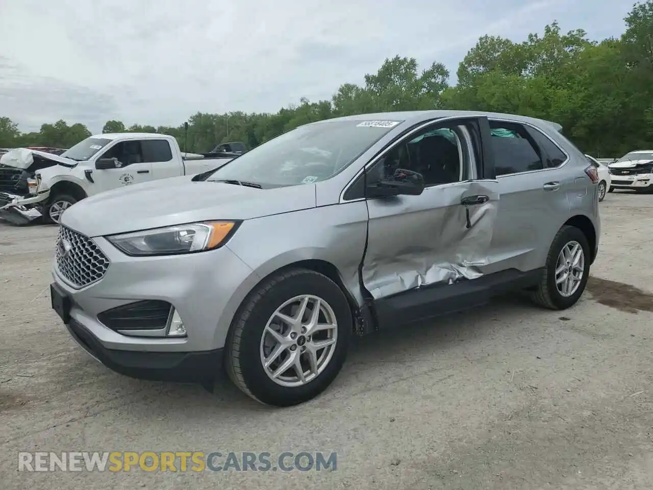 1 Photograph of a damaged car 2FMPK4J9XRBA07963 FORD EDGE 2024
