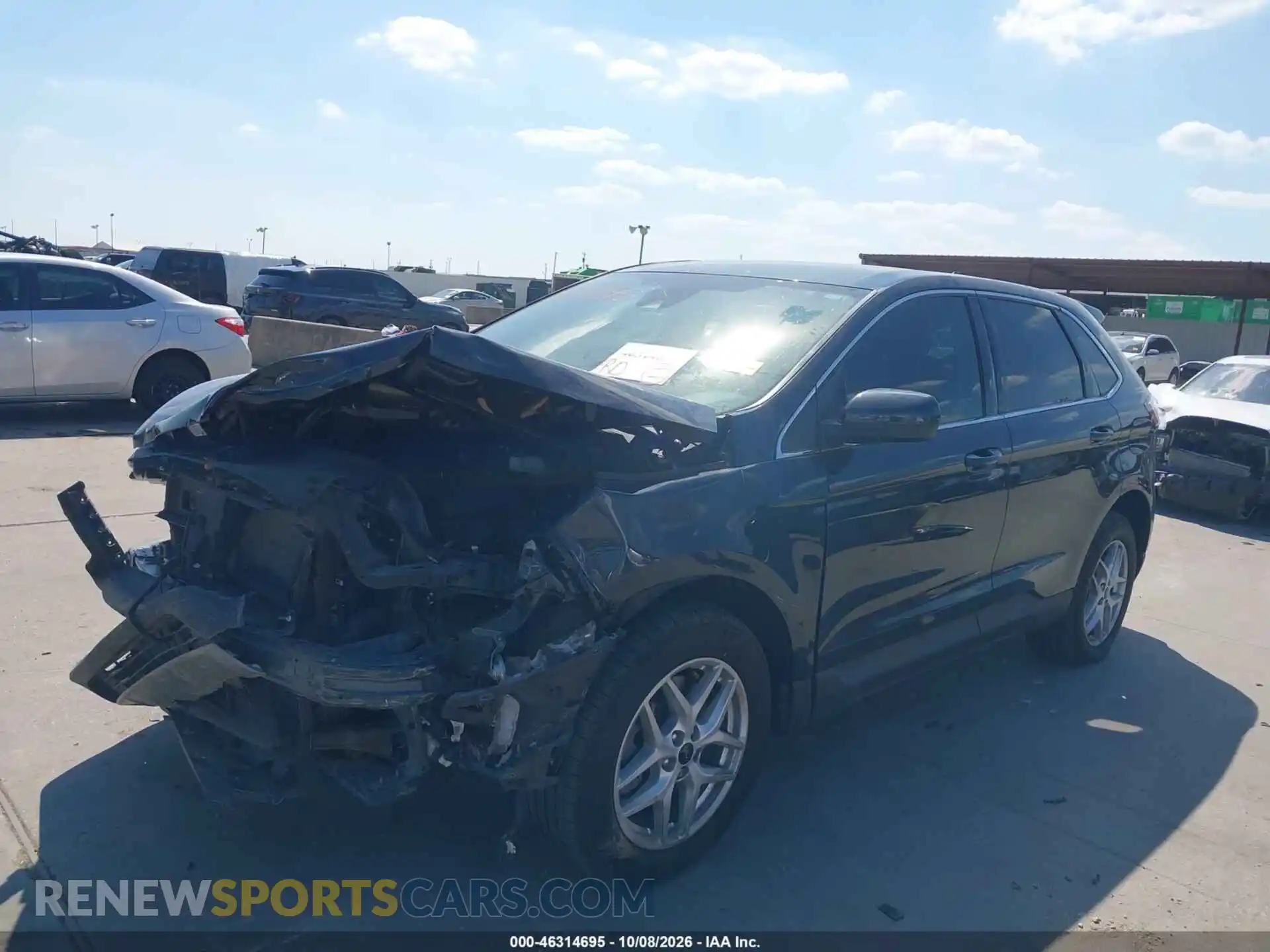 2 fotografías del automóvil dañado 2FMPK4J9XRBA10801 FORD EDGE 2024