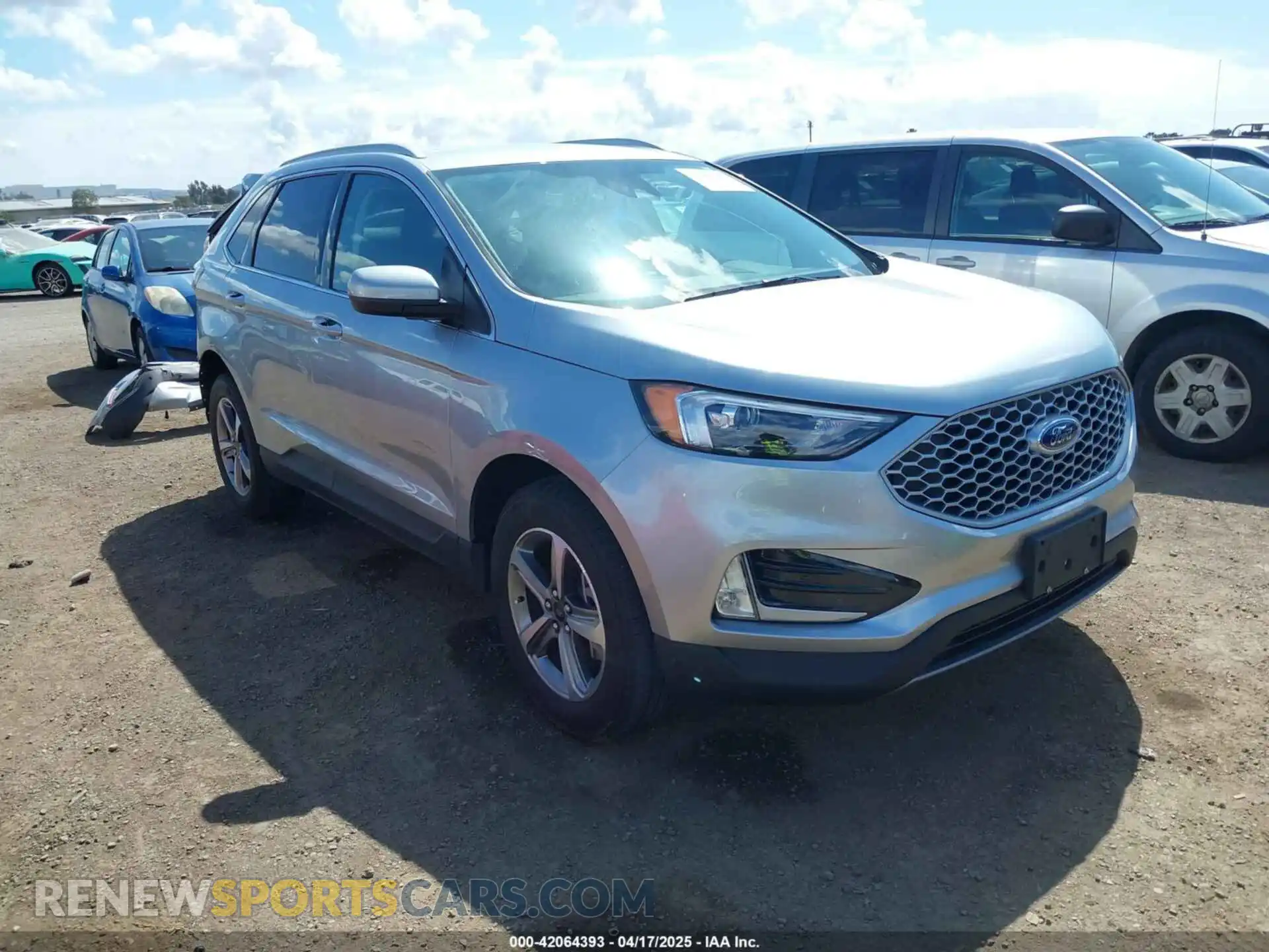1 Photograph of a damaged car 2FMPK4J9XRBA43703 FORD EDGE 2024
