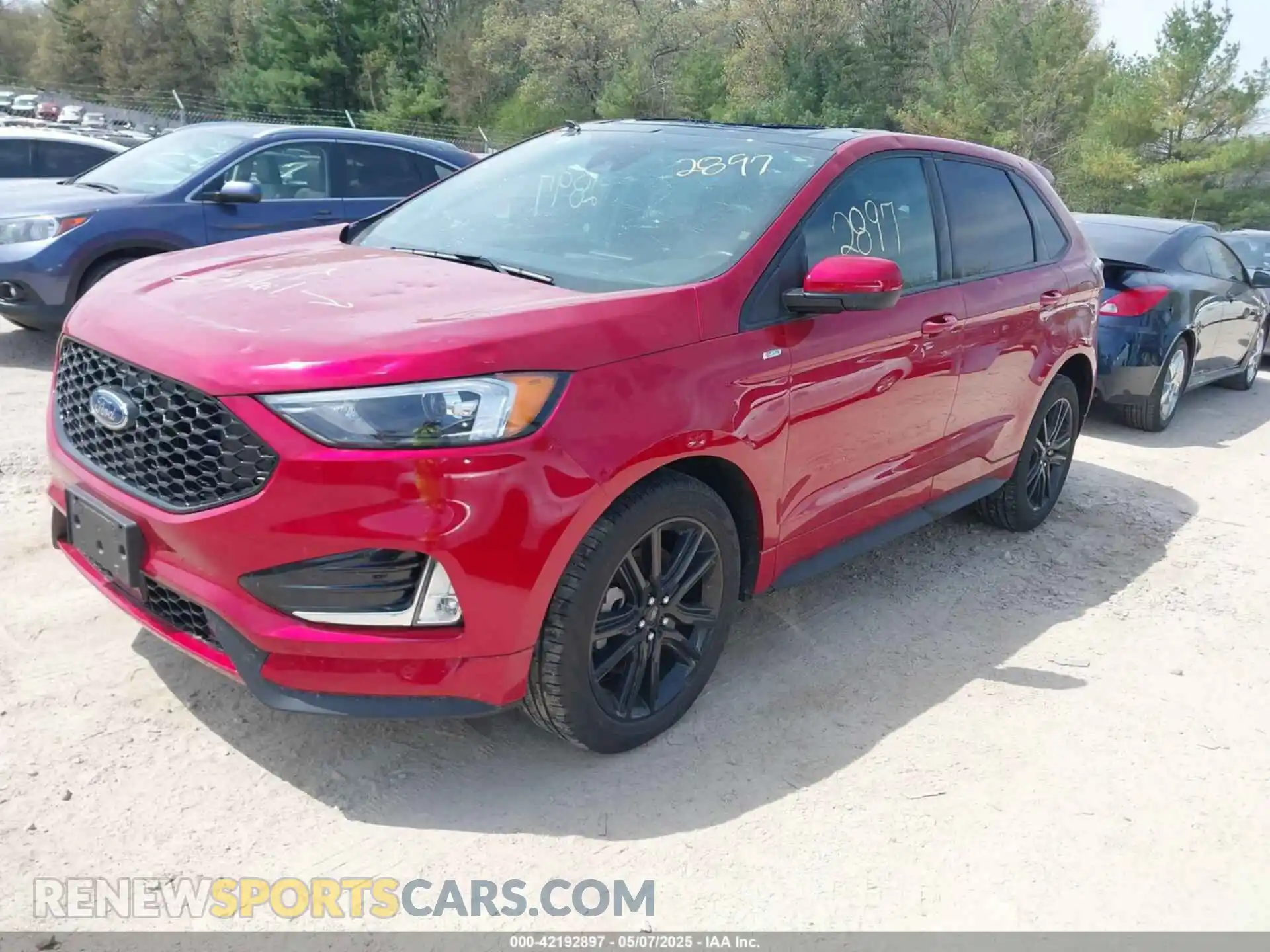 2 fotografías del automóvil dañado 2FMPK4J9XRBA47864 FORD EDGE 2024