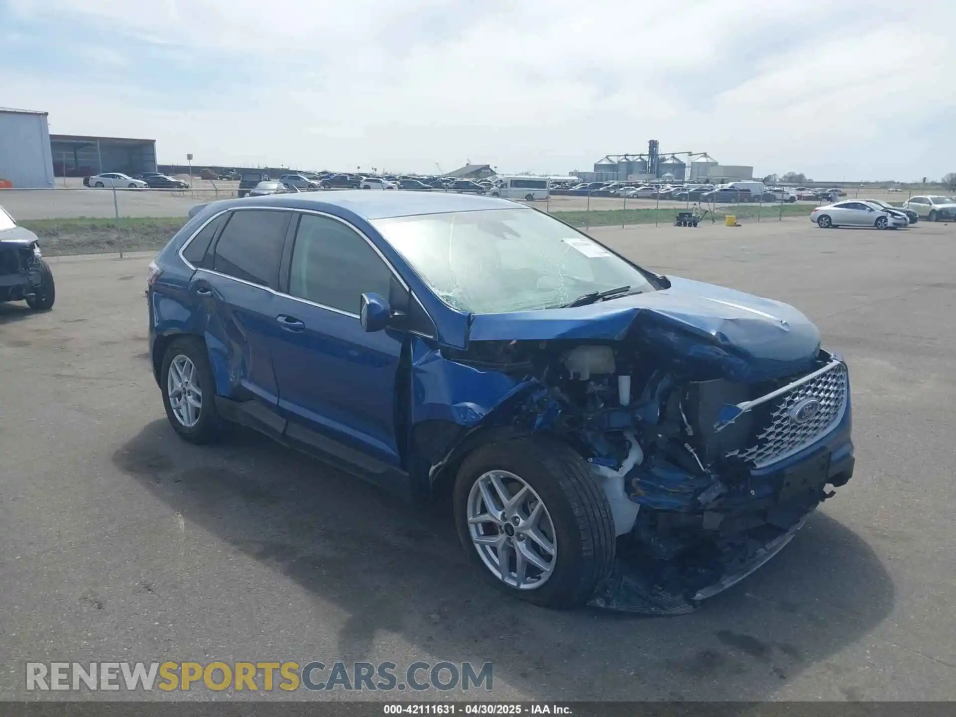 1 Photograph of a damaged car 2FMPK4J9XRBA50330 FORD EDGE 2024